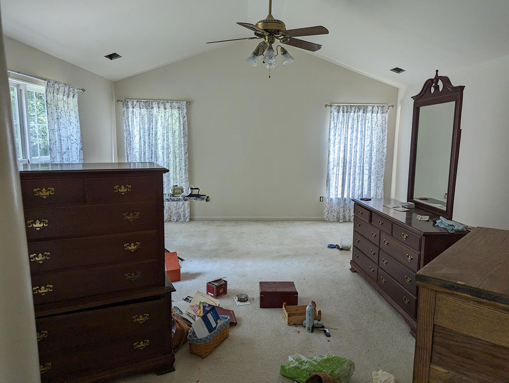 Primary Bedroom Before