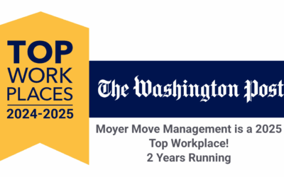 Moyer Move Management Named a 2025 Top Workplace by The Washington Post